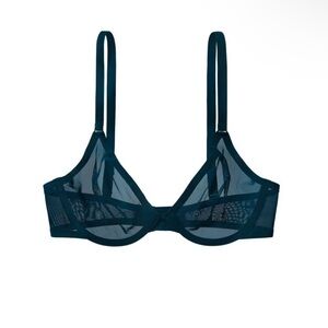 NWOT CUUP The Plunge Mesh Bra Size 32H